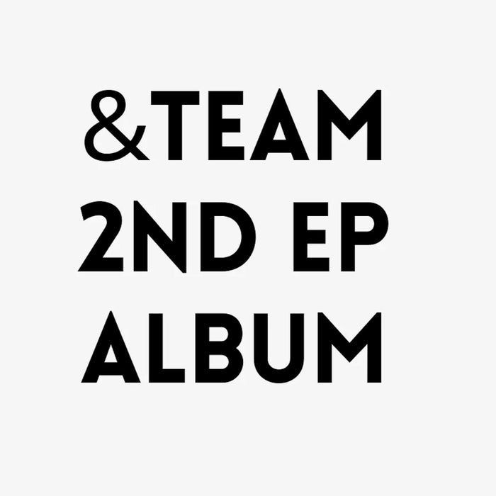 &TEAM - 2ND EP ALBUM Nolae Kpop