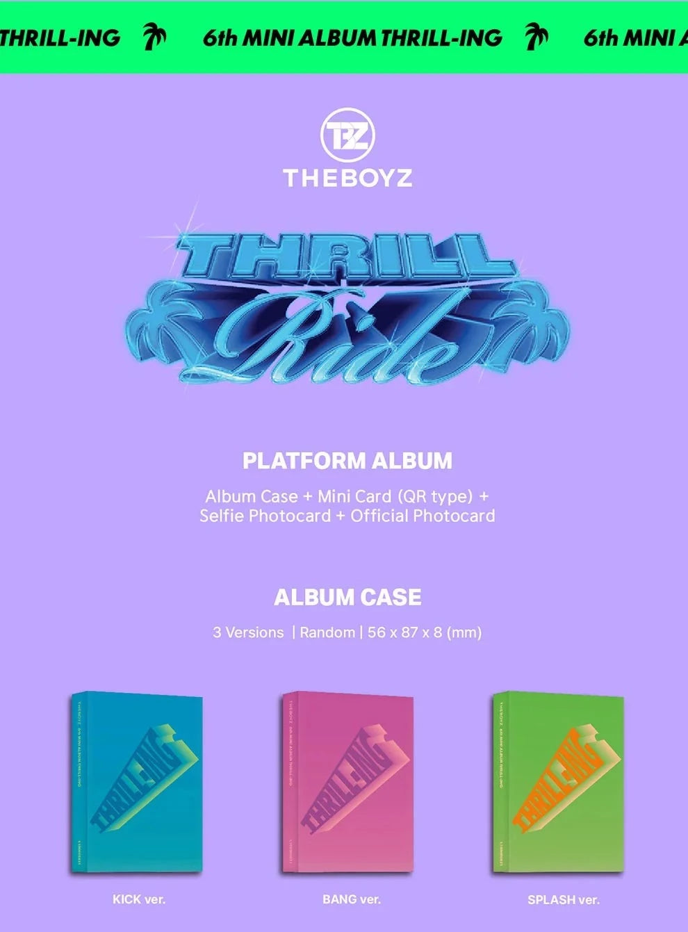 THE BOYZ - THRILL-ING (PLATFORM VER.) Nolae Kpop