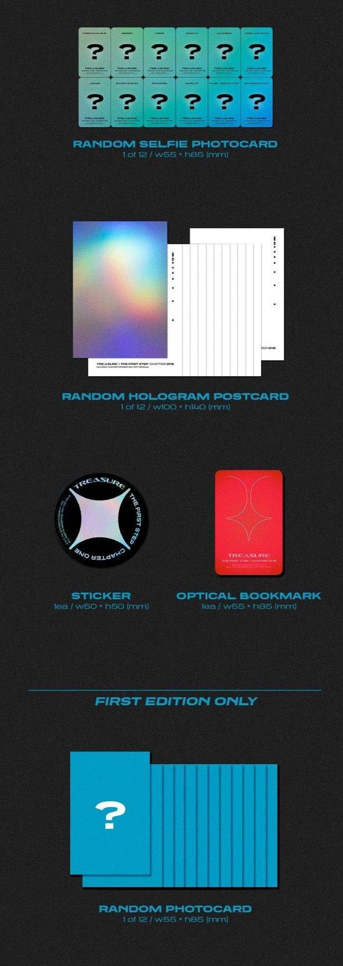 treasure 1st album 全形態 TREASURE 1st Album THE FIRST STEP : TREASURE EFFECT