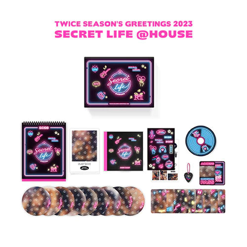 TWICE - 2023 SEASON'S GREETINGS "SECRET LIFE HOUSE" Nolae Kpop