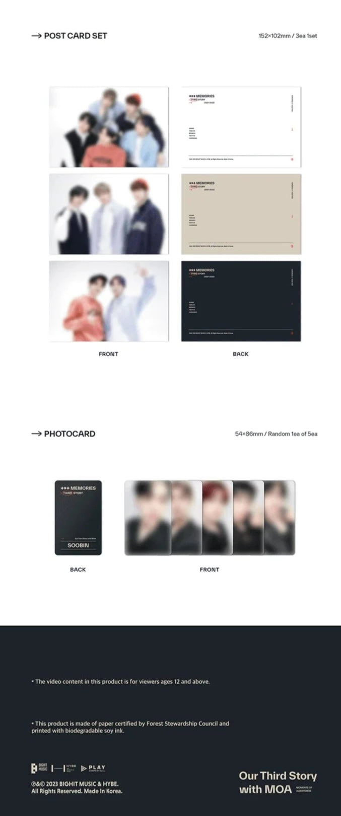 TXT - MEMORIES THIRD STORY DIGITAL CODE (WEVERSE GIFT VER.) Nolae Kpop