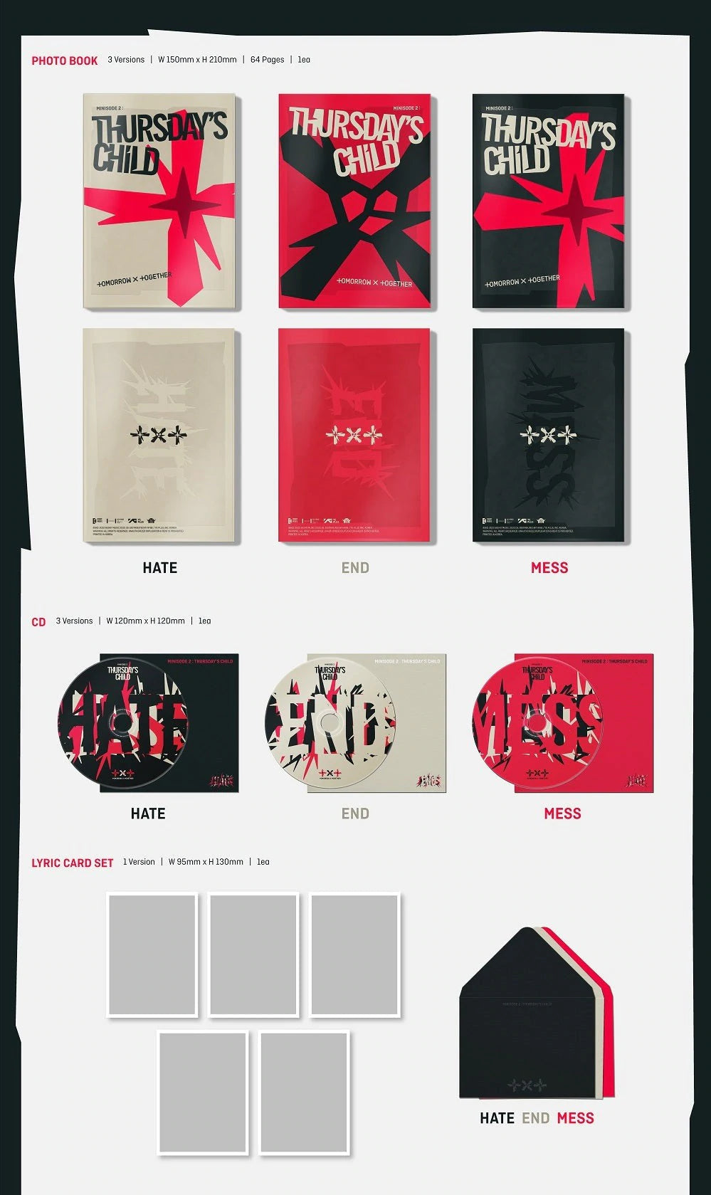 txt Thursday's Child フォトストリップ TXT Minisode 2 txt Thursday's Child フォトストリップ TXT Minisode 2