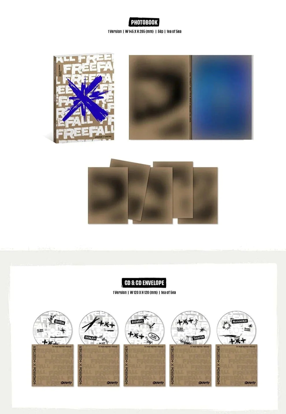 TXT freefall soundwave ラキドロ 5枚セット TOMORROW X TXT freefall soundwave ラキドロ 5枚セット TOMORROW X