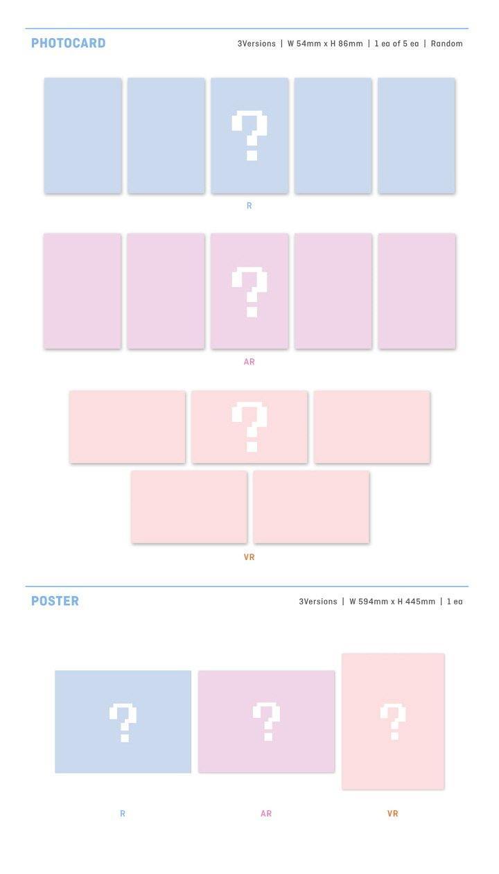 TXT Blue Hour Album shops Set