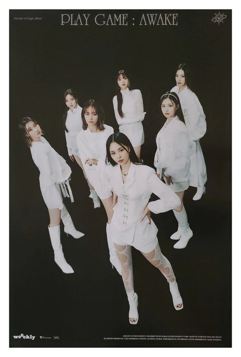 WEEEKLY - PLAY GAME: AWAKE (1ST SINGLE ALBUM) Poster Nolae Kpop