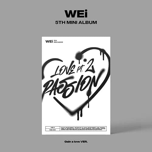 WEI - LOVE PT.2 PASSION (5TH MNI ALBUM) Nolae Kpop