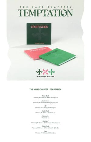 [WeVerse] TXT - THE NAME CHAPTER TEMPTATION Nolae Kpop