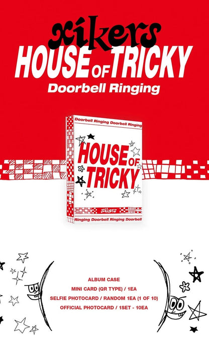 XIKERS - HOUSE OF TRICKY DOORBELL RINGING (STAR VER. / PLATFORM ALBUM) Nolae Kpop
